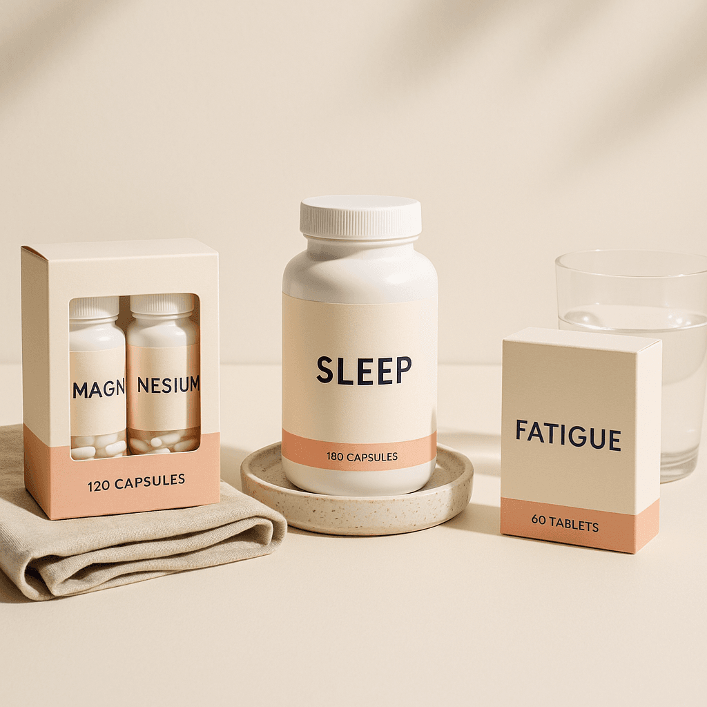Cover Magnésium, sommeil, fatigue : 5 compléments à comparer