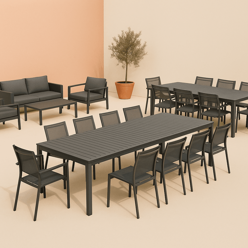 Cover 8 salons de jardin pour recevoir sans manquer de place
